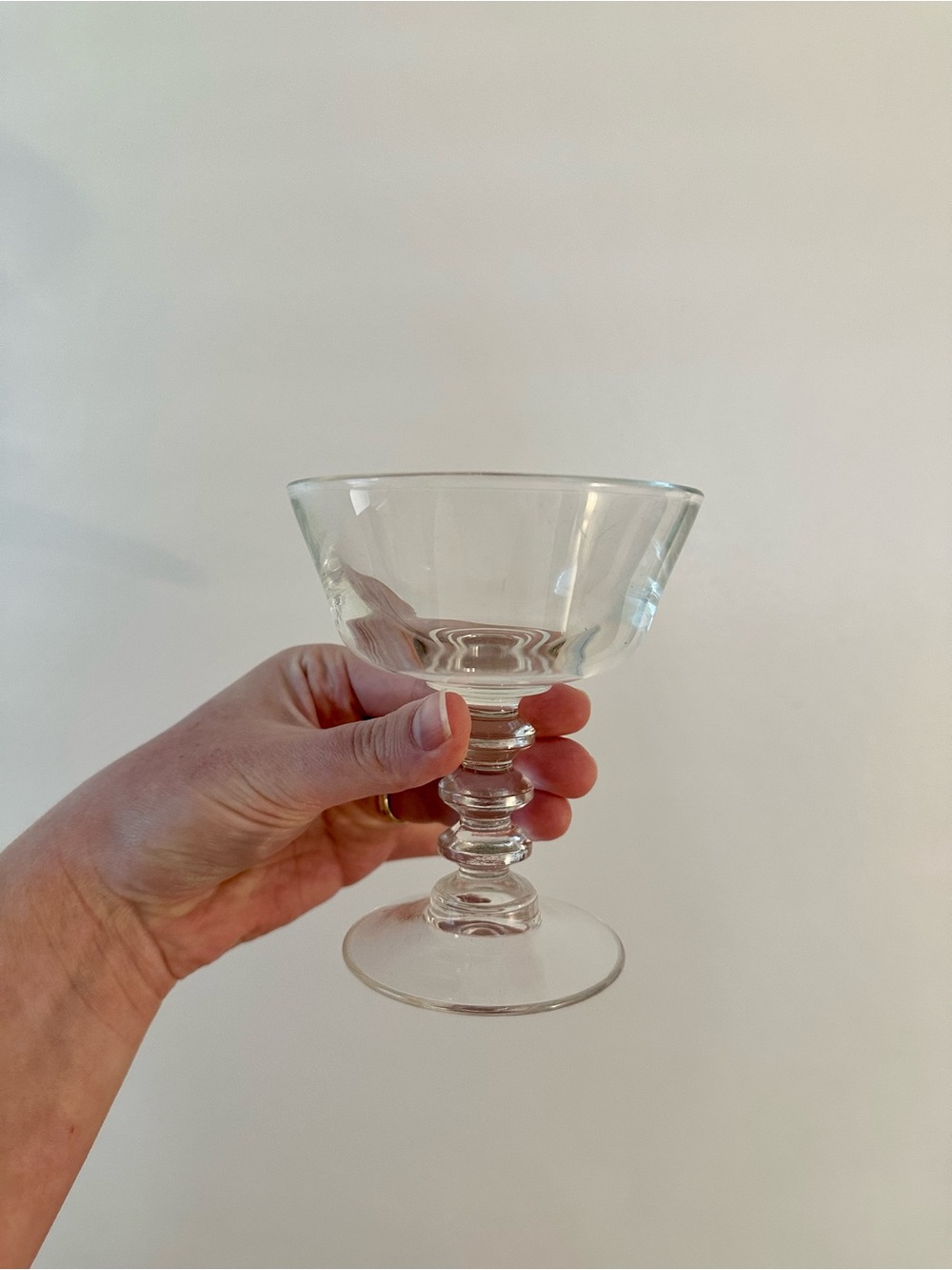 JAVIT Cherish-Empire Champagne Sherbet Glass